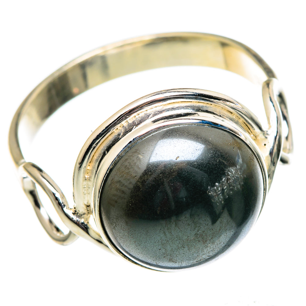 Hematite Rings handcrafted by Ana Silver Co - RING98949