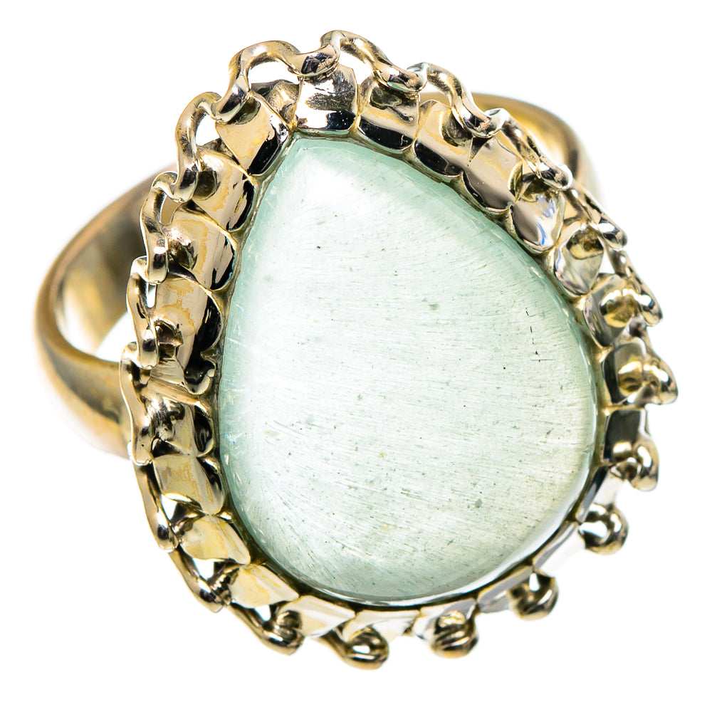Aqua Chalcedony Rings handcrafted by Ana Silver Co - RING98951 - Photo 2