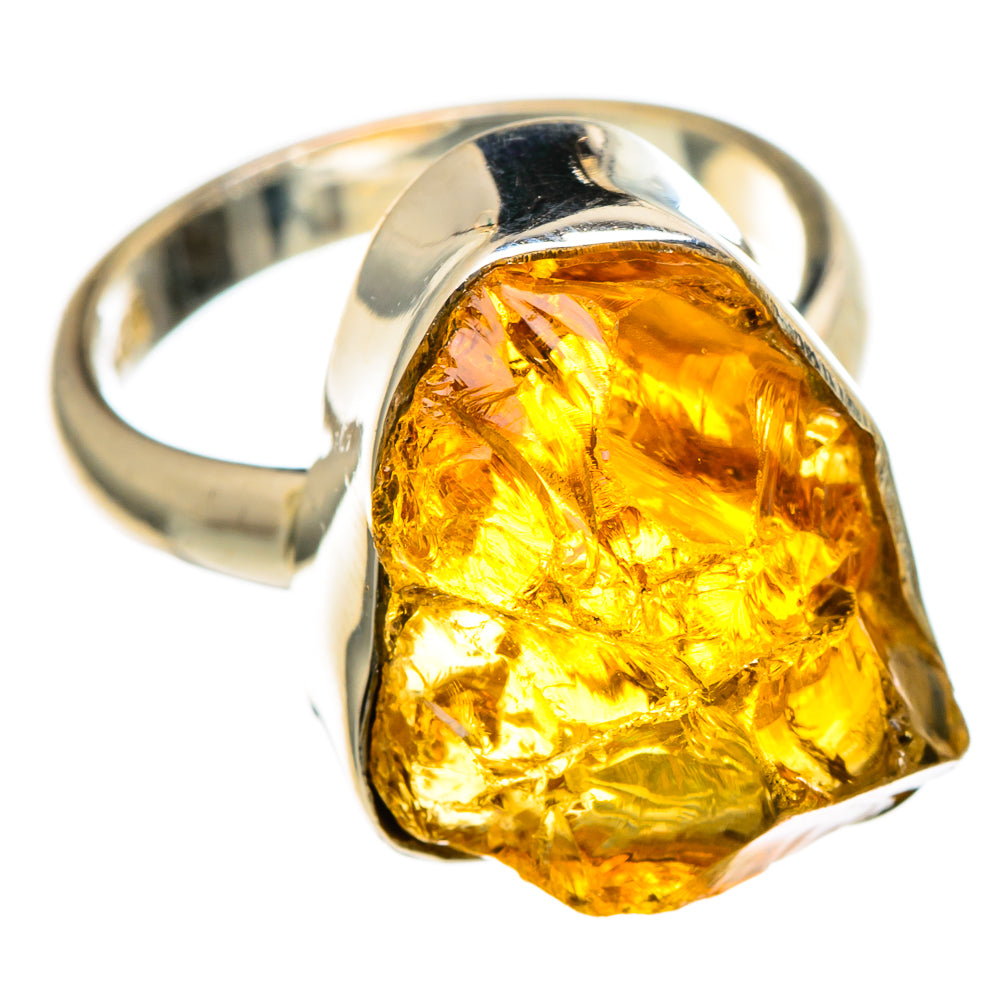 Citrine Rings handcrafted by Ana Silver Co - RING98961 - Photo 2