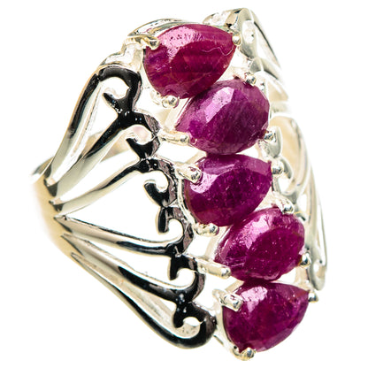 Ruby Rings handcrafted by Ana Silver Co - RING98964