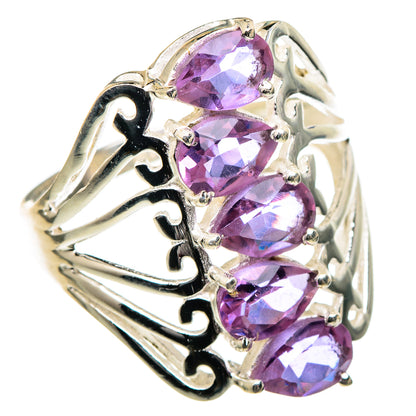 Color Change Alexandrite (lab.) Rings handcrafted by Ana Silver Co - RING98969