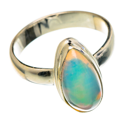 Ethiopian Opal Rings handcrafted by Ana Silver Co - RING98987