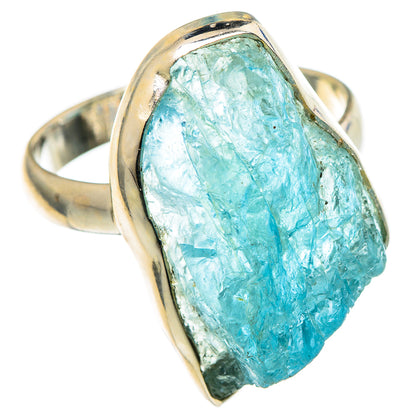 Aquamarine Rings handcrafted by Ana Silver Co - RING98991 - Photo 2