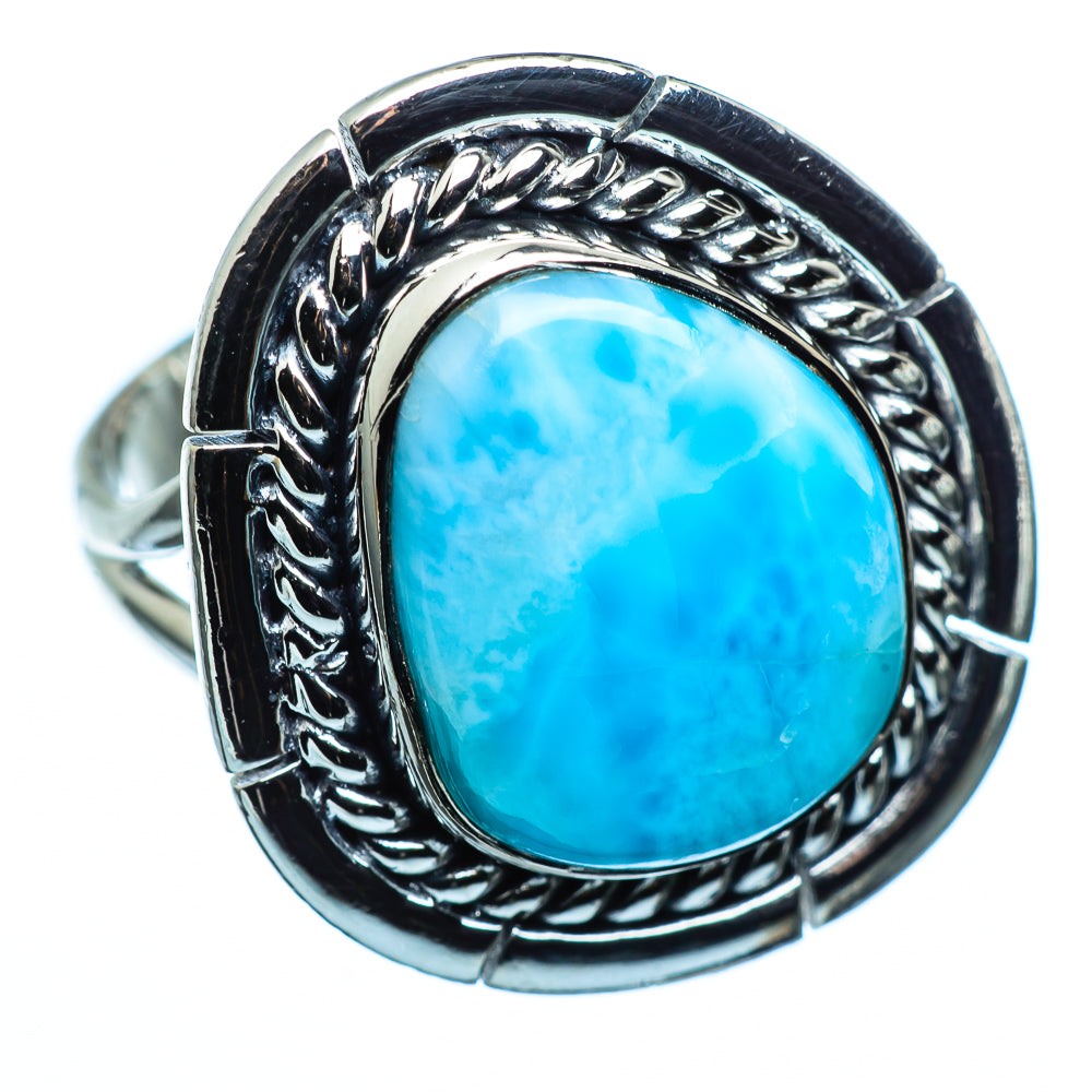 Larimar Rings handcrafted by Ana Silver Co - RING989957
