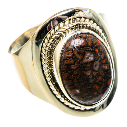 Dinosaur Bone Rings handcrafted by Ana Silver Co - RING98996