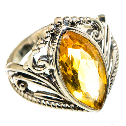 Citrine Rings handcrafted by Ana Silver Co - RING98999
