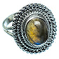 Labradorite Rings handcrafted by Ana Silver Co - RING990144