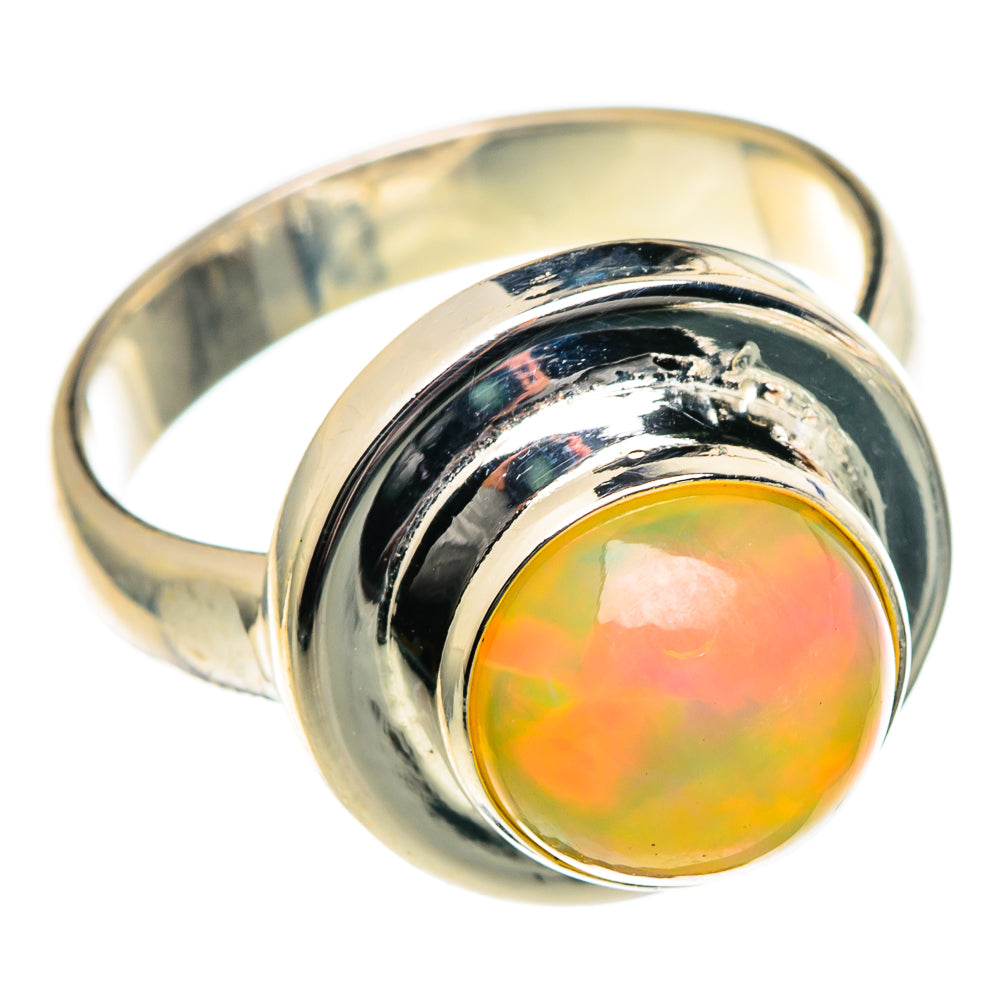Ethiopian Opal Rings handcrafted by Ana Silver Co - RING99024