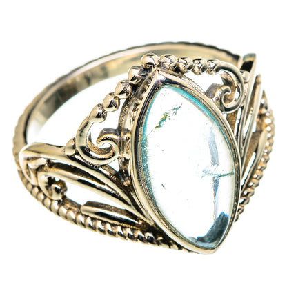 Aquamarine Rings handcrafted by Ana Silver Co - RING99025