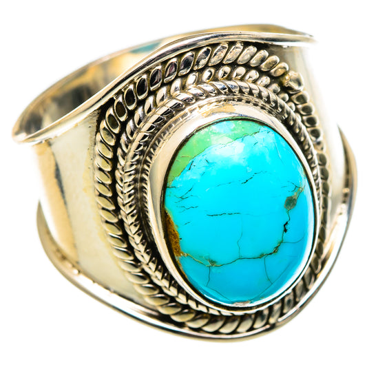 Turquoise Rings handcrafted by Ana Silver Co - RING99026