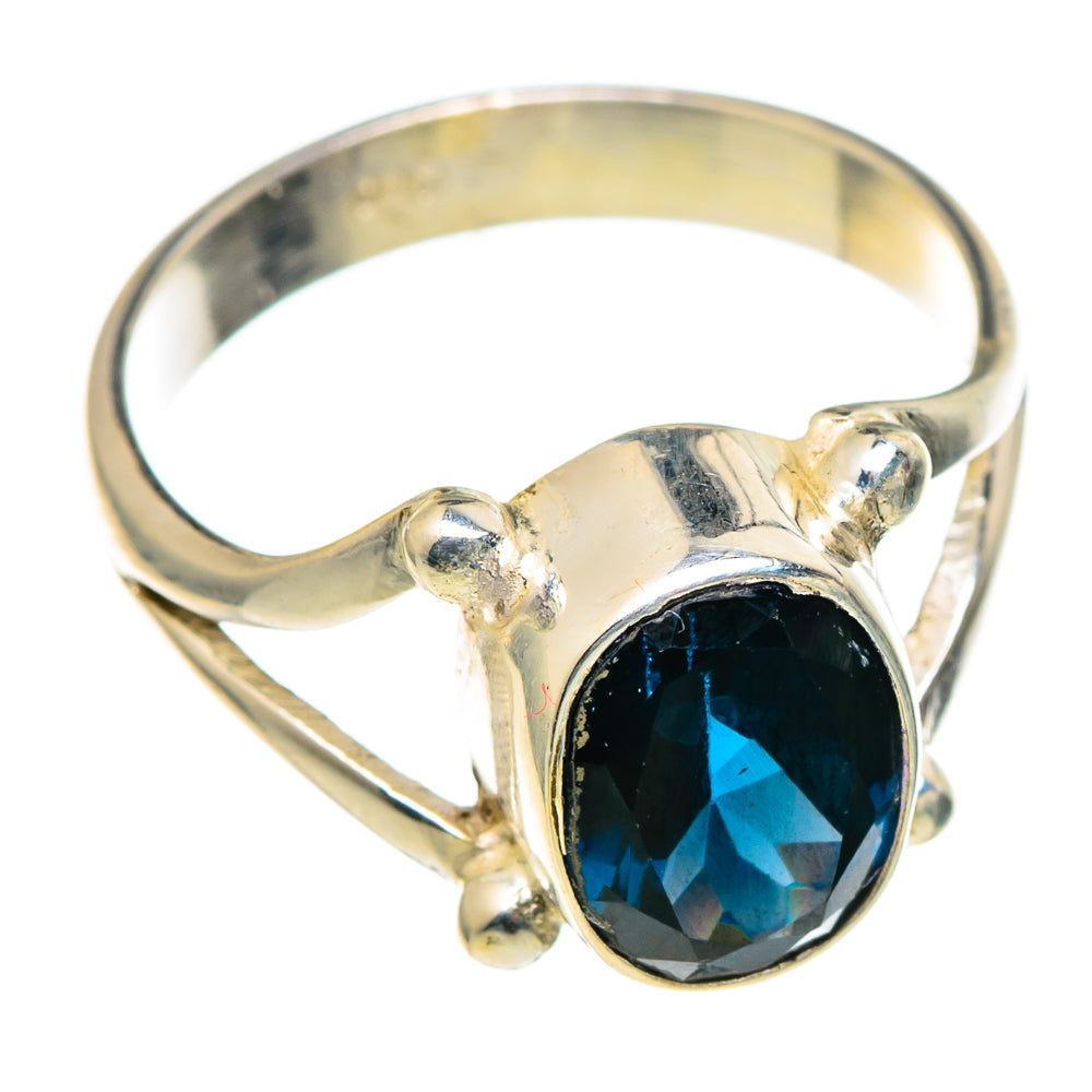 Blue Spinel Rings handcrafted by Ana Silver Co - RING99028
