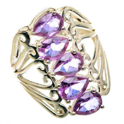 Color Change Alexandrite (lab.) Rings handcrafted by Ana Silver Co - RING99042