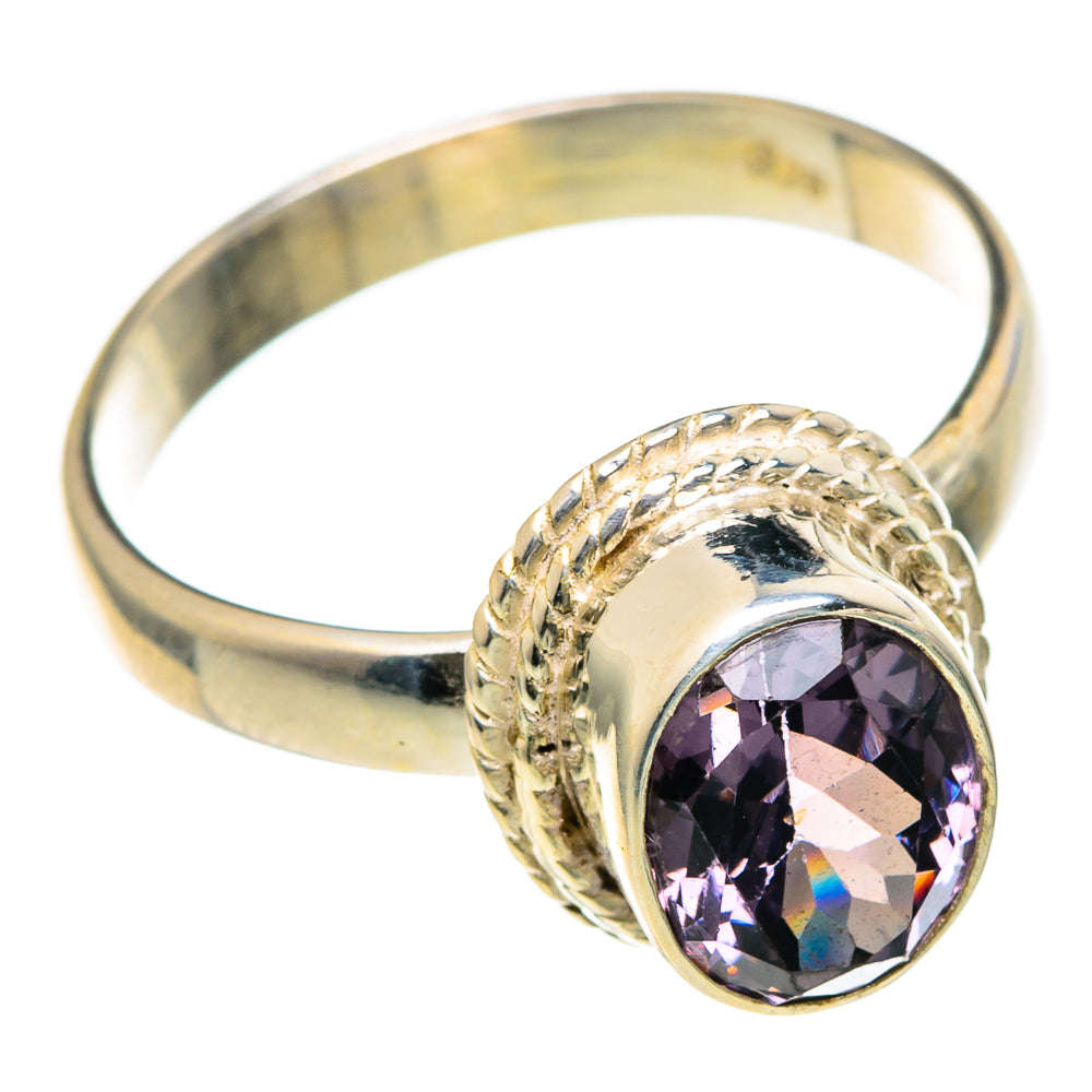 Color Change Alexandrite (lab.) Rings handcrafted by Ana Silver Co - RING99044