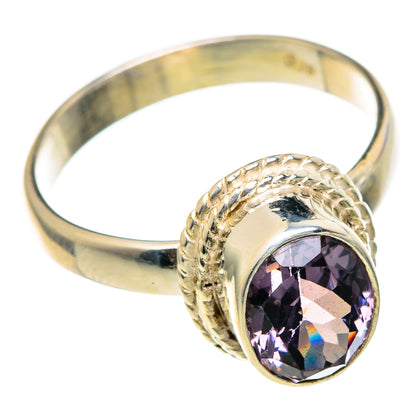 Color Change Alexandrite (lab.) Rings handcrafted by Ana Silver Co - RING99044