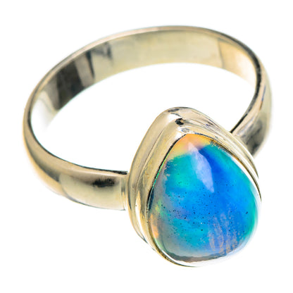 Ethiopian Opal Rings handcrafted by Ana Silver Co - RING99058