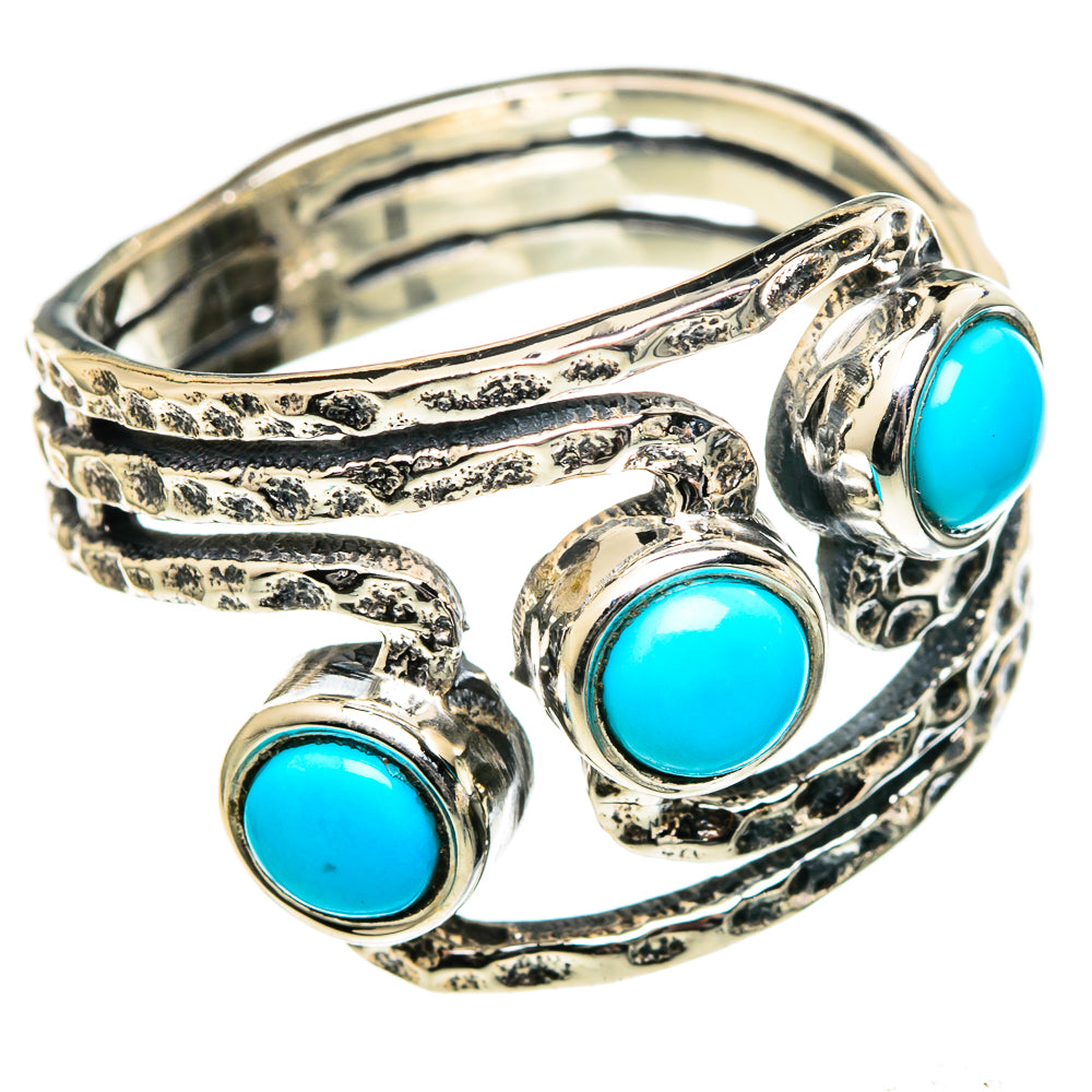 Larimar Rings handcrafted by Ana Silver Co - RING99059
