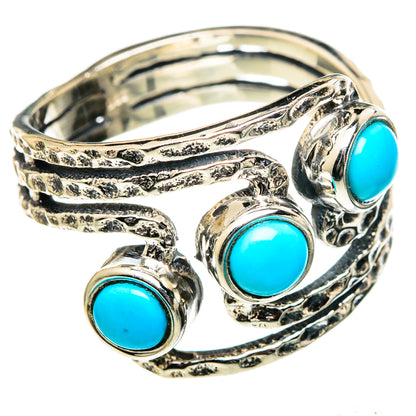 Larimar Rings handcrafted by Ana Silver Co - RING99059