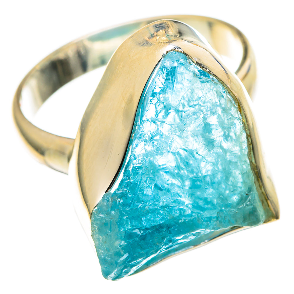 Aquamarine Rings handcrafted by Ana Silver Co - RING99061 - Photo 2