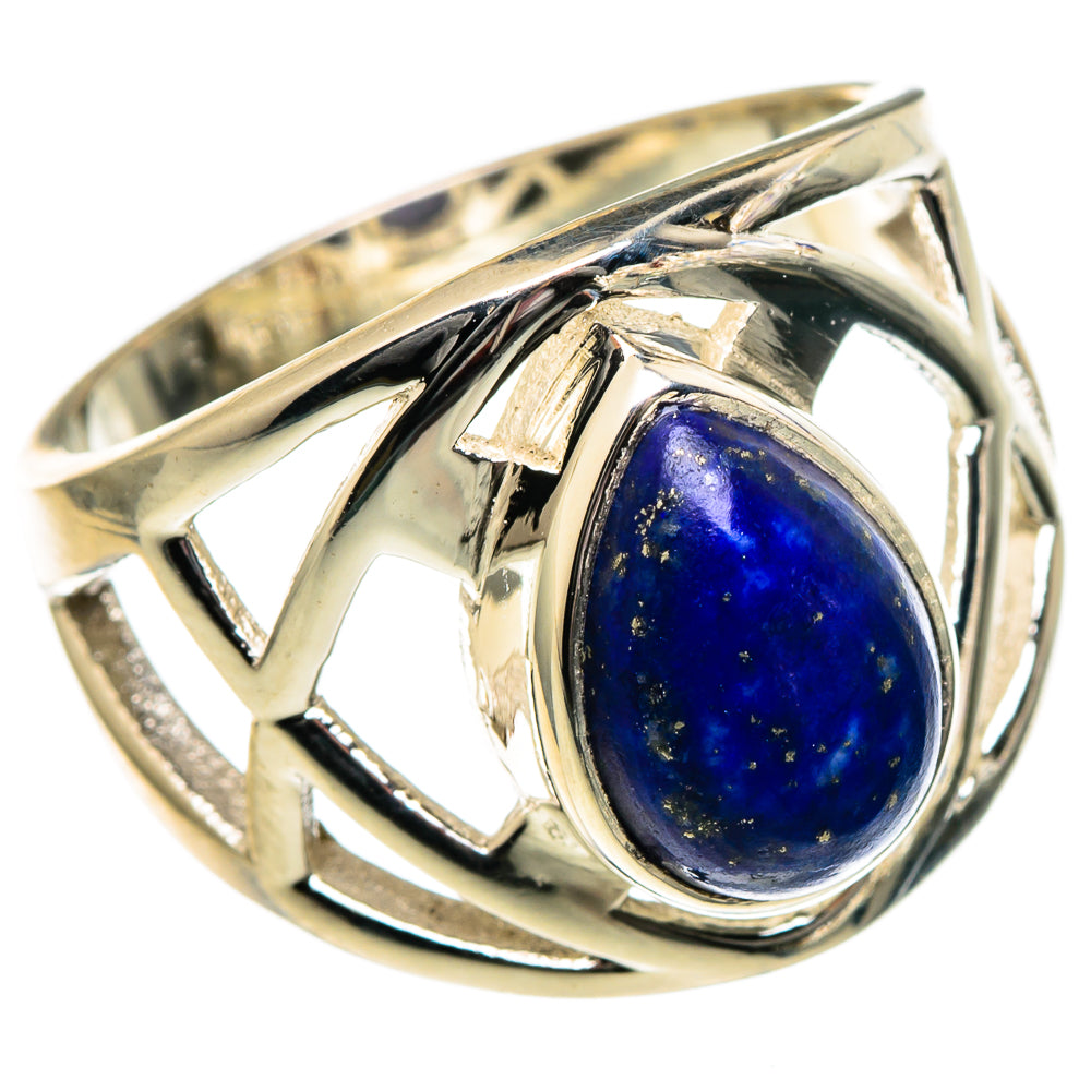 Lapis Lazuli Rings handcrafted by Ana Silver Co - RING99064