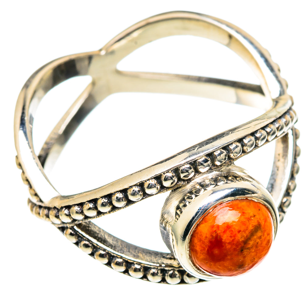 Sponge Coral Rings handcrafted by Ana Silver Co - RING99068