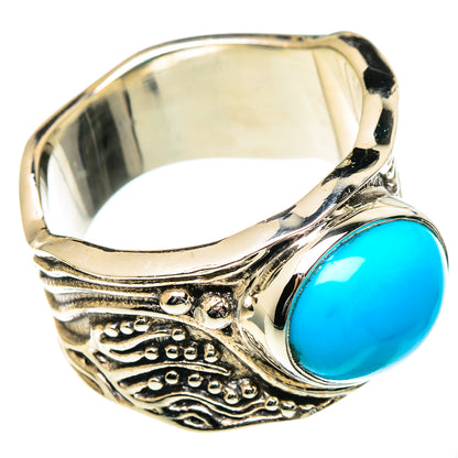 Larimar Rings handcrafted by Ana Silver Co - RING99098