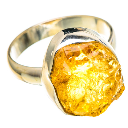 Citrine Rings handcrafted by Ana Silver Co - RING99104