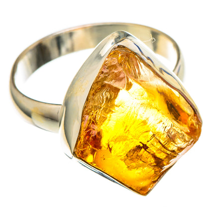 Citrine Rings handcrafted by Ana Silver Co - RING99106 - Photo 2