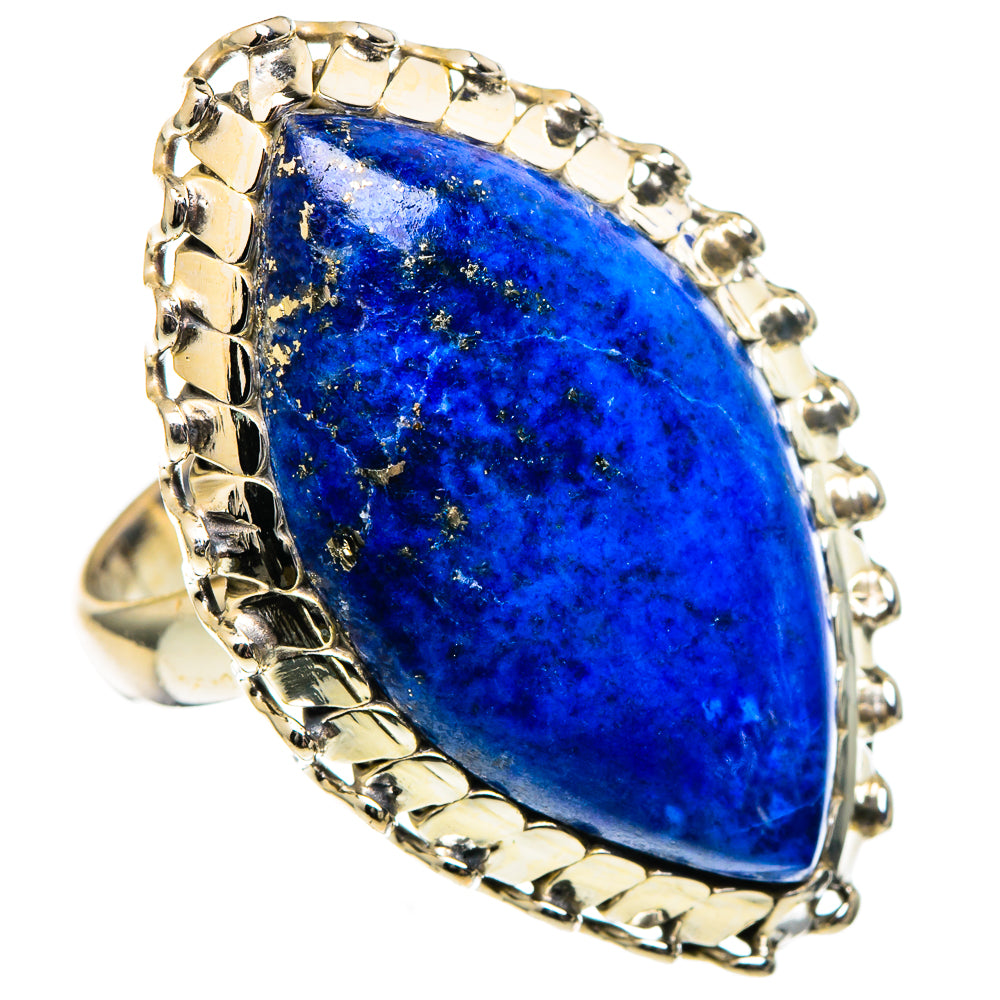 Lapis Lazuli Rings handcrafted by Ana Silver Co - RING99118