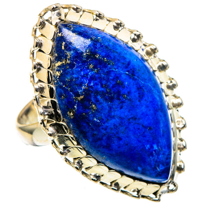 Lapis Lazuli Rings handcrafted by Ana Silver Co - RING99118