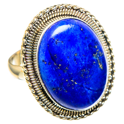 Lapis Lazuli Rings handcrafted by Ana Silver Co - RING99120