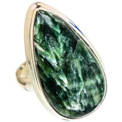 Seraphinite Rings handcrafted by Ana Silver Co - RING99123