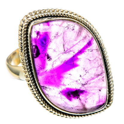 Star Amethyst Rings handcrafted by Ana Silver Co - RING99142