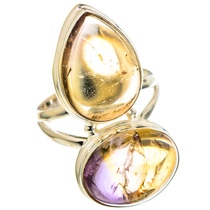 Ametrine Rings handcrafted by Ana Silver Co - RING99151