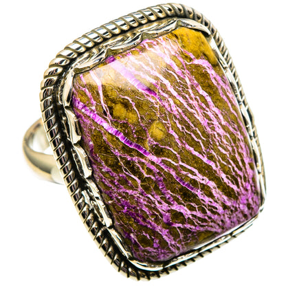Stichtite Rings handcrafted by Ana Silver Co - RING99189 - Photo 2