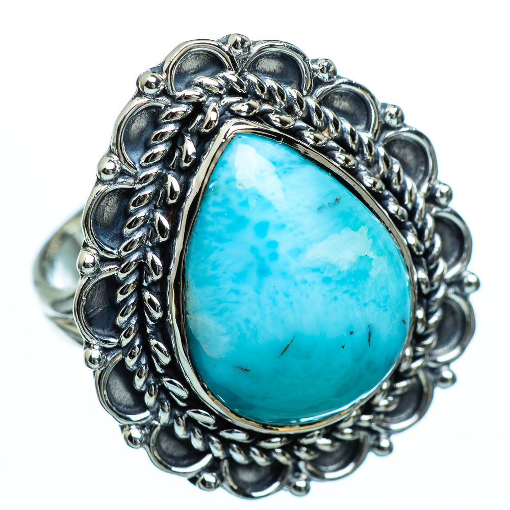 Larimar Rings handcrafted by Ana Silver Co - RING991961