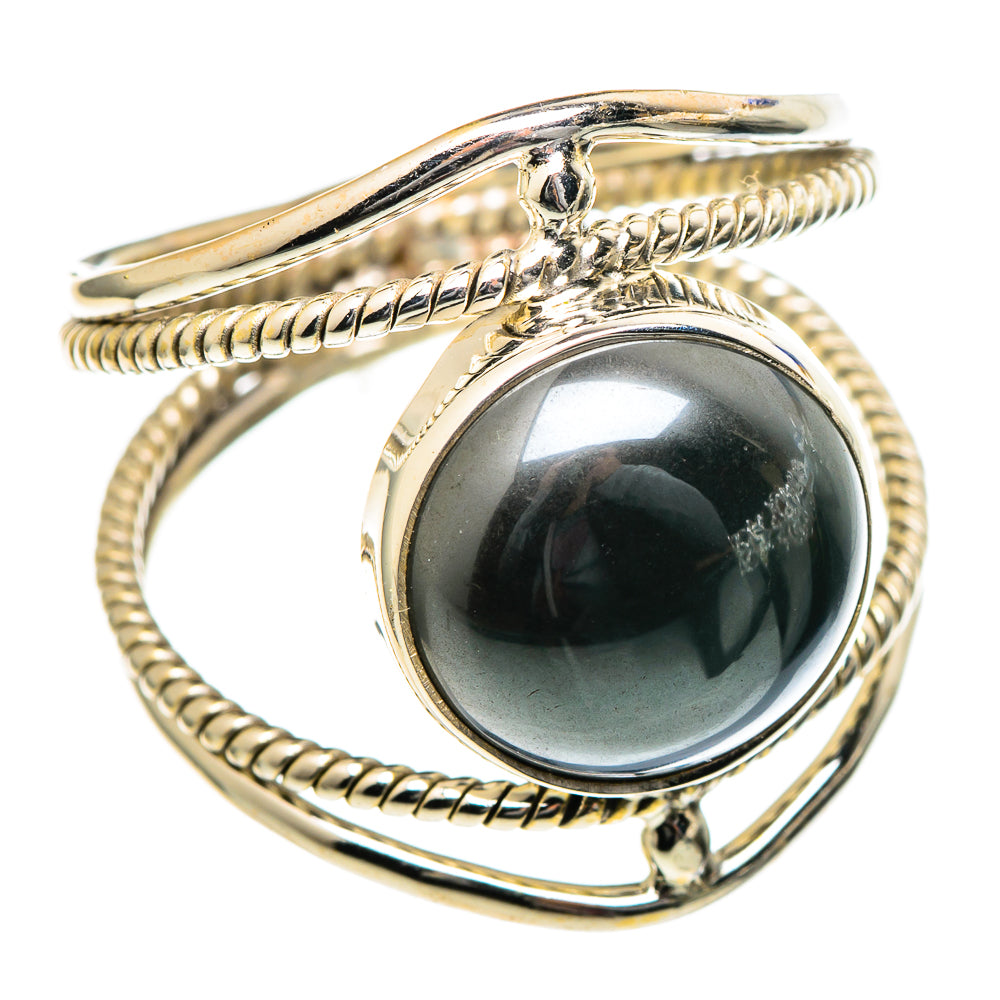 Hematite Rings handcrafted by Ana Silver Co - RING99201