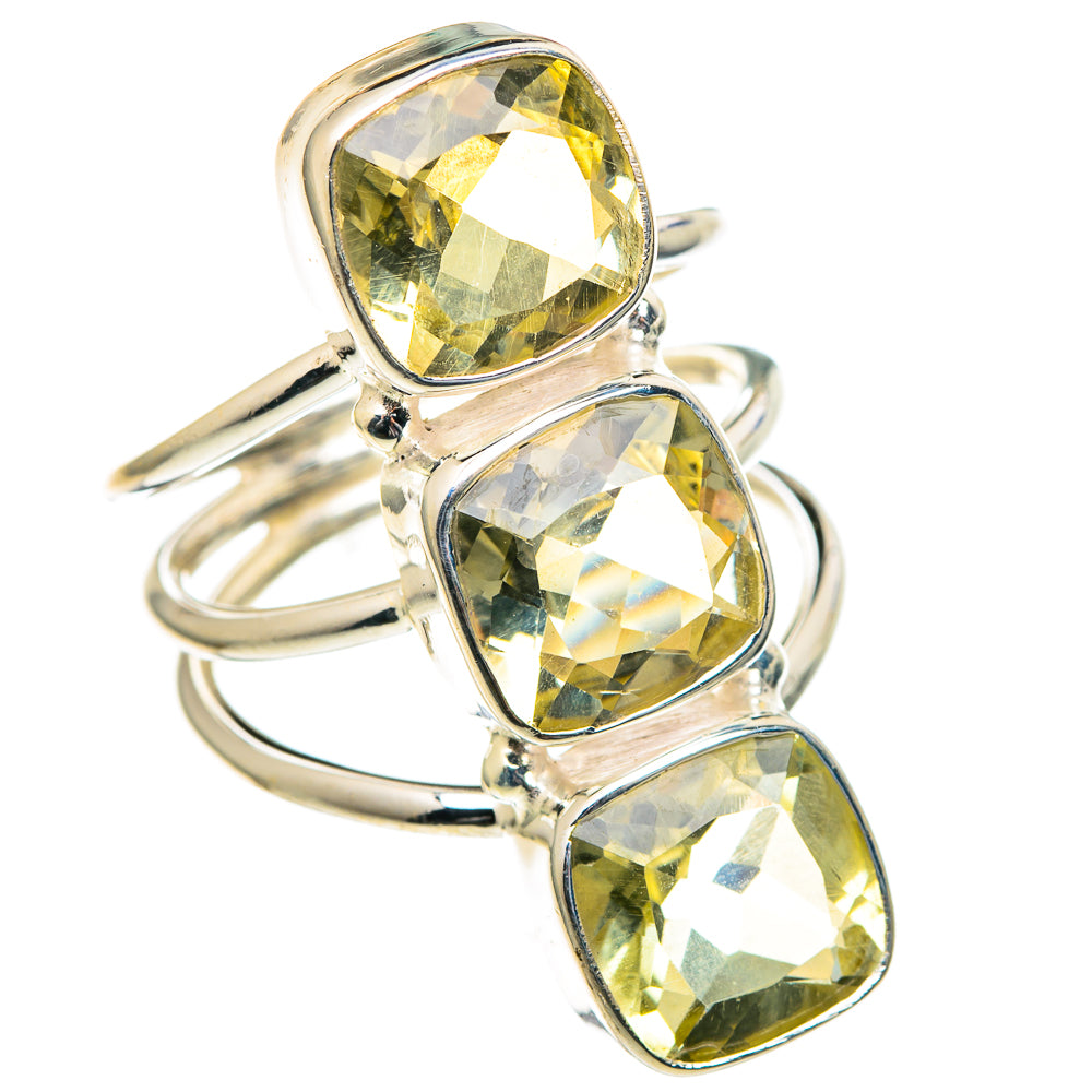 Citrine Rings handcrafted by Ana Silver Co - RING99202
