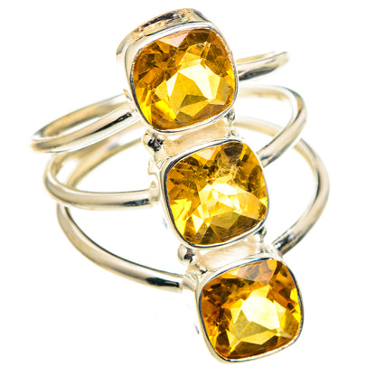 Citrine Rings handcrafted by Ana Silver Co - RING99215