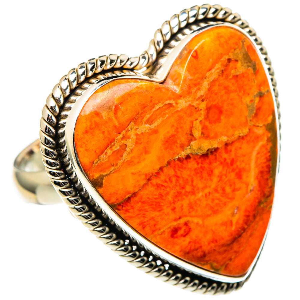 Sponge Coral Rings handcrafted by Ana Silver Co - RING99218