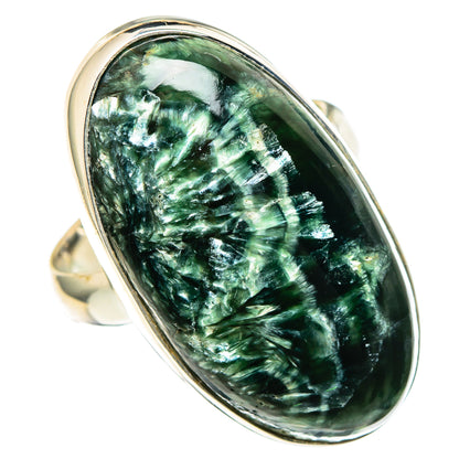 Seraphinite Rings handcrafted by Ana Silver Co - RING99229