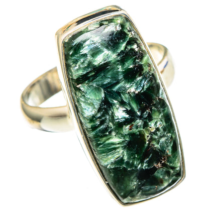Seraphinite Rings handcrafted by Ana Silver Co - RING99231