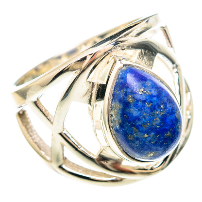 Lapis Lazuli Rings handcrafted by Ana Silver Co - RING99236