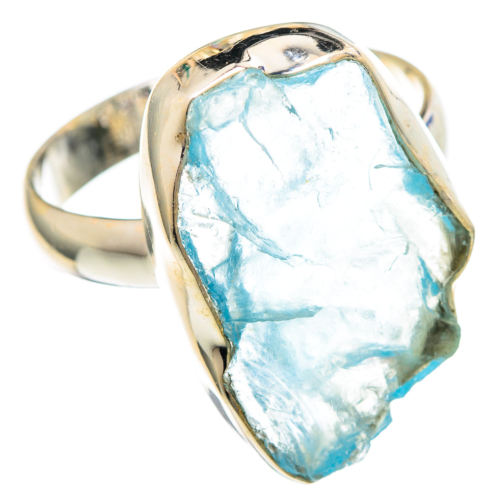 Aquamarine Rings handcrafted by Ana Silver Co - RING99237
