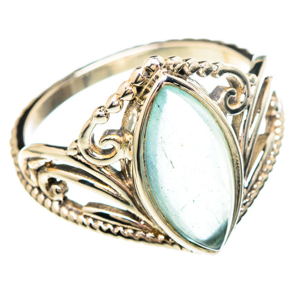 Aquamarine Rings handcrafted by Ana Silver Co - RING99239