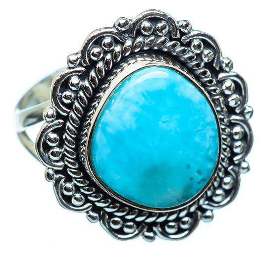 Larimar Rings handcrafted by Ana Silver Co - RING992469