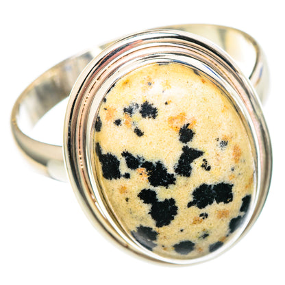 Dalmatian Jasper Rings handcrafted by Ana Silver Co - RING99248