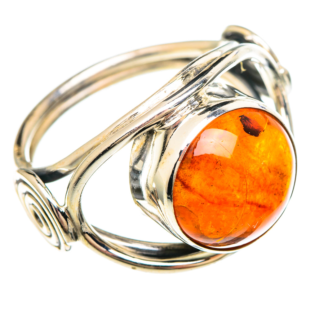 Baltic Amber Rings handcrafted by Ana Silver Co - RING99252