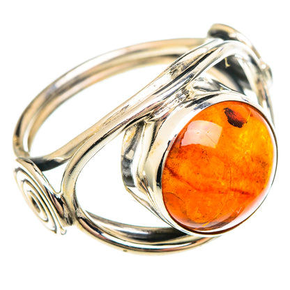 Baltic Amber Rings handcrafted by Ana Silver Co - RING99252