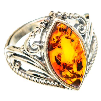 Baltic Amber Rings handcrafted by Ana Silver Co - RING99253