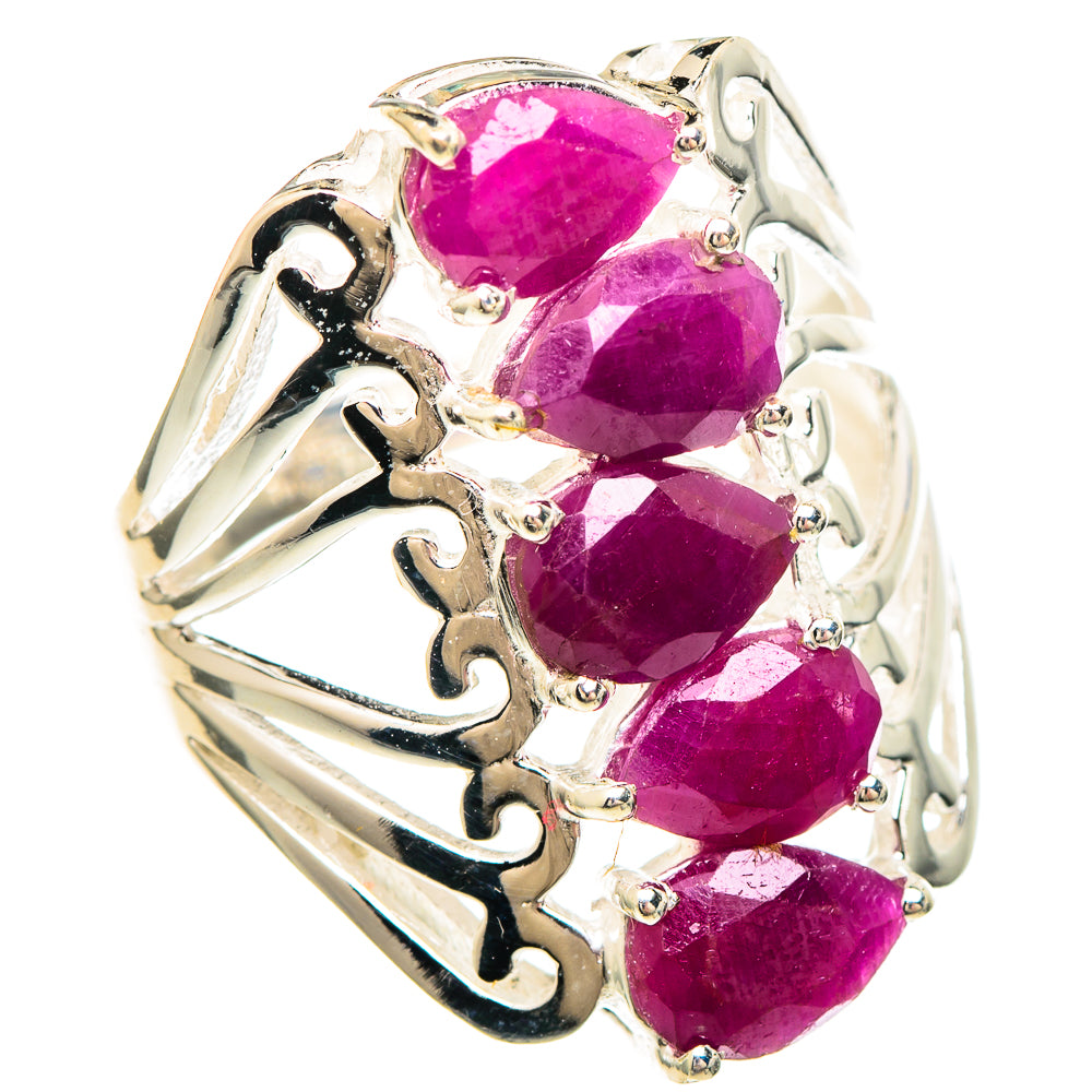 Ruby Rings handcrafted by Ana Silver Co - RING99255